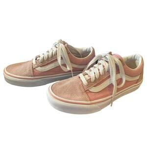Vans Pink Off The Wall Old School Skater Shoe Size 6